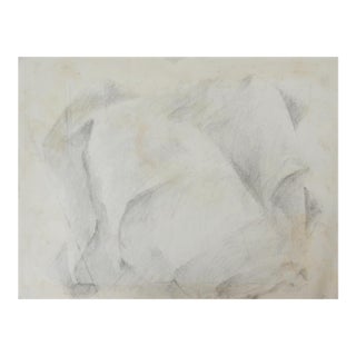 Mid 20th Century Abstract Pencil Drawing For Sale