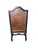 Ferguson Copeland European Country Carved Wood & Leather Crest Armchair For Sale - Image 11 of 17