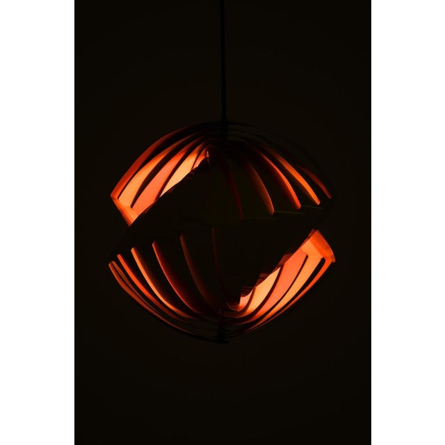 Louis Weisdorf Konkylie Ceiling Lamp attributed to Louis Weisdorf, 1950s For Sale - Image 4 of 9