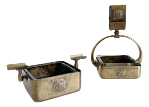1920s WMF German Cigar Cigarette Smoking Set