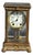 Victorian Brass Four Glass Clock from Seth Thomas For Sale