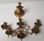 Brass Wall Chandelabra, 1970s For Sale - Image 4 of 6
