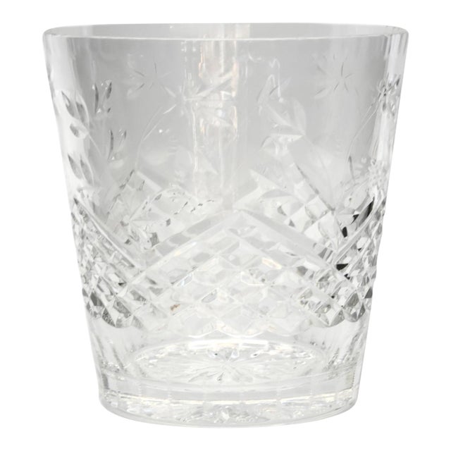 Midcentury Wedgwood Crystal “Sovereign” Ice Bucket For Sale