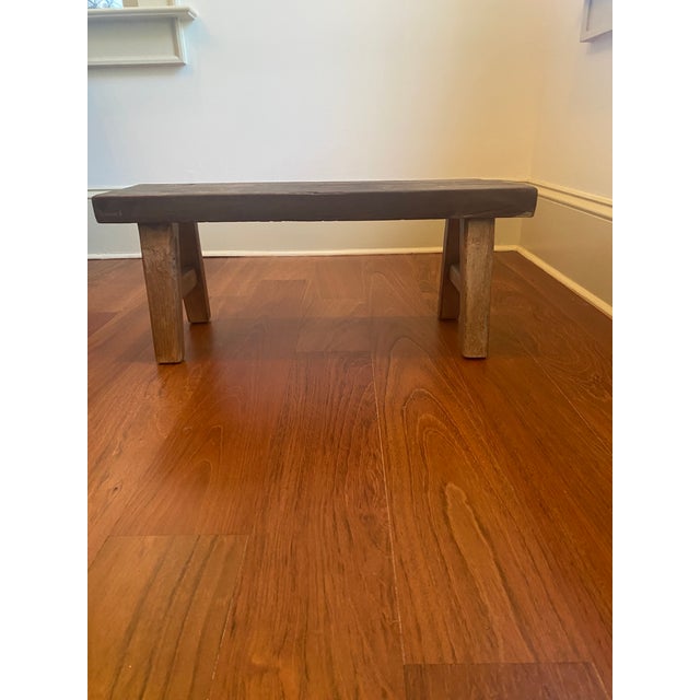 1940s Vintage Brutalist Stools - a Pair For Sale In Palm Springs - Image 6 of 13