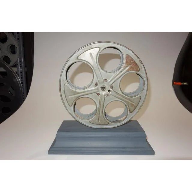 Motion Picture Cinema Reel Mounted as Sculpture For Sale - Image 4 of 4
