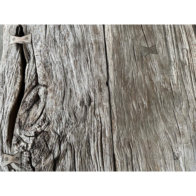 Andrianna Shamaris Wabi Sabi Teak Wood Coffee Table For Sale - Image 14 of 18