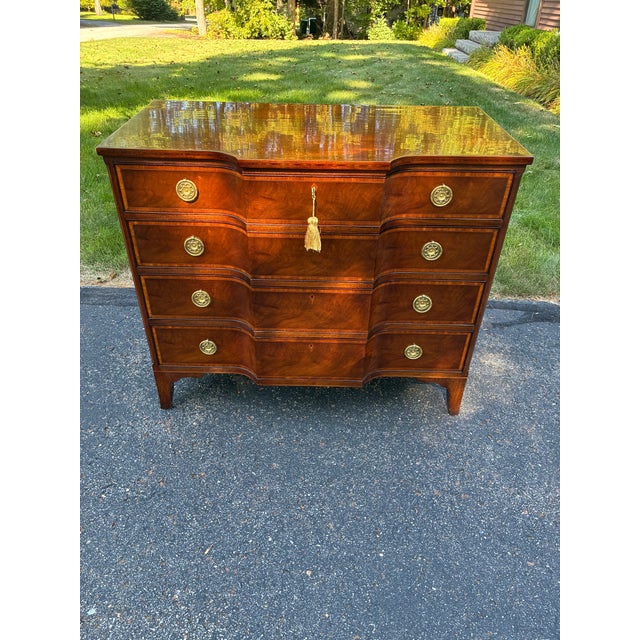 1940s Mahogany Chest Made by Beacon Hill For Sale - Image 11 of 12