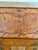 Baker Furniture Company Antique French Provincial Tiger Maple Slant-Front Secretary Desk For Sale - Image 4 of 13