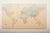 Swissair World Map on Wooden Boards with Metal Connectors For Sale - Image 5 of 13