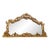 1950 Italian Rococo Gold Beech Wood Mirror - 1 Pc For Sale
