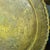 Lg VTG Oriental Brass Serving Tray or Wall Decor Hong Kong W/Hanger + Stand Boho For Sale - Image 4 of 13
