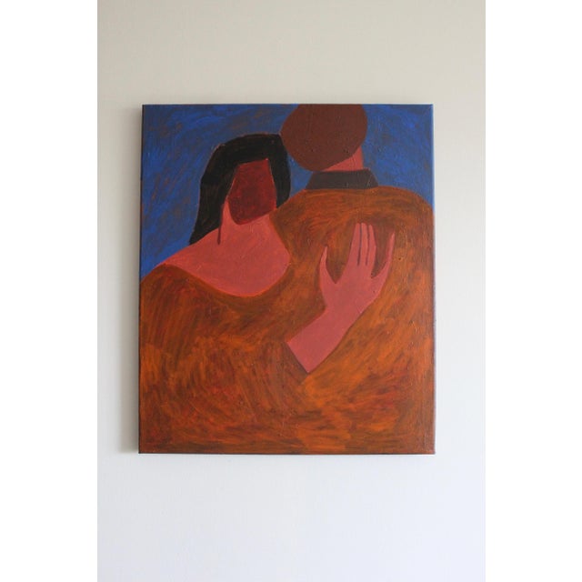 Bodasca, Near You Blue Version, 2026, Acrylic on Canvas For Sale - Image 12 of 12