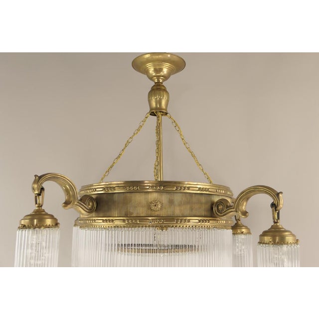 Viennese Coffee House Ceiling Lamp, Austria For Sale - Image 4 of 14