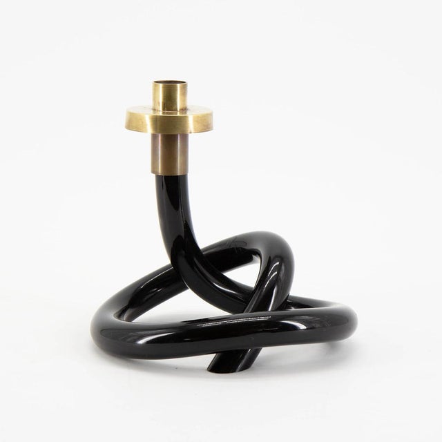 Candleholder attributed to Dorothy Thorpe, 1970s, in Flawless conditions. Designed 1960 to 1969 This piece is attributed...