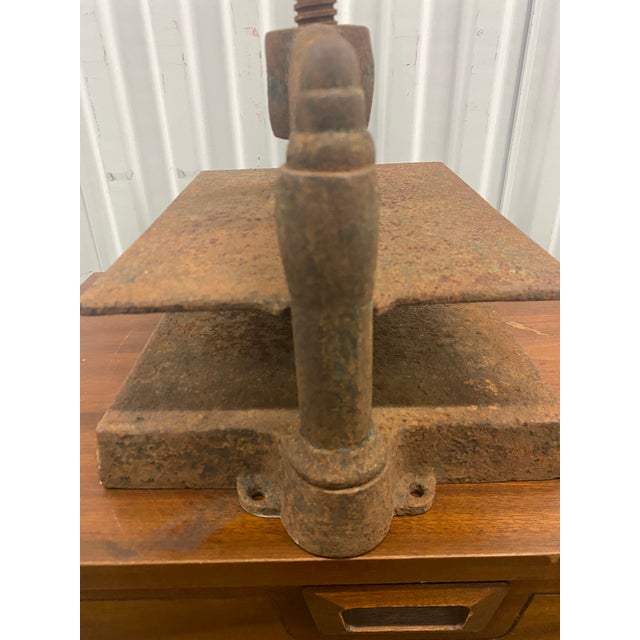 Middle 20 Century Book Press . For Sale - Image 4 of 12