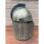 Metal Late 20th Century Pewter Knight’s Helmet Form Ice Bucket For Sale - Image 7 of 9