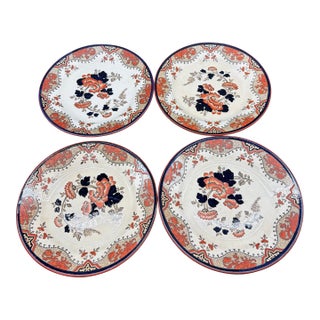 A Set of 4 Antique Doulton’s Alma Pattern Plates, Circa 1880’s For Sale