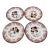 A Set of 4 Antique Doulton’s Alma Pattern Plates, Circa 1880’s For Sale