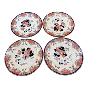 A Set of 4 Antique Doulton’s Alma Pattern Plates, Circa 1880’s