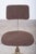 Brown Vintage Danish Industrial Desk Chair from DSB, 1960s For Sale - Image 8 of 10
