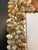 Vintage French Mid Century Seashell Wall Mirror For Sale In Los Angeles - Image 6 of 12