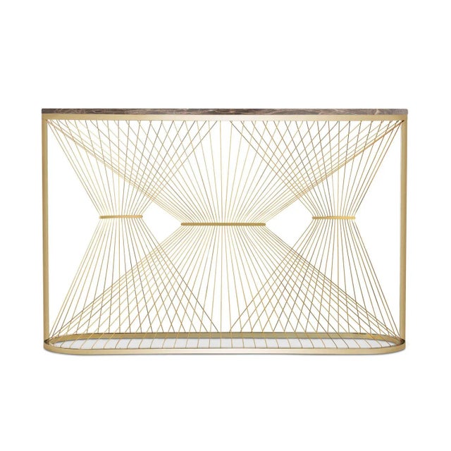 Black AEGIS-P Console Table by Ziad Alonaizy For Sale - Image 8 of 10