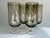 Fostoria Glass Company Tall Set of 4 Crystal Tawny & Clear Stem Glasses, 1970's For Sale - Image 4 of 18