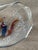 A very pretty and original enameled glass trinket tray, signed by Émile Gallé underneath, entitled "Jean Rivelle's Dog"....