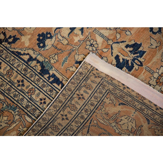 Old New House Antique Fine Tabriz Rug - 4'5" x 5'11" For Sale - Image 4 of 12