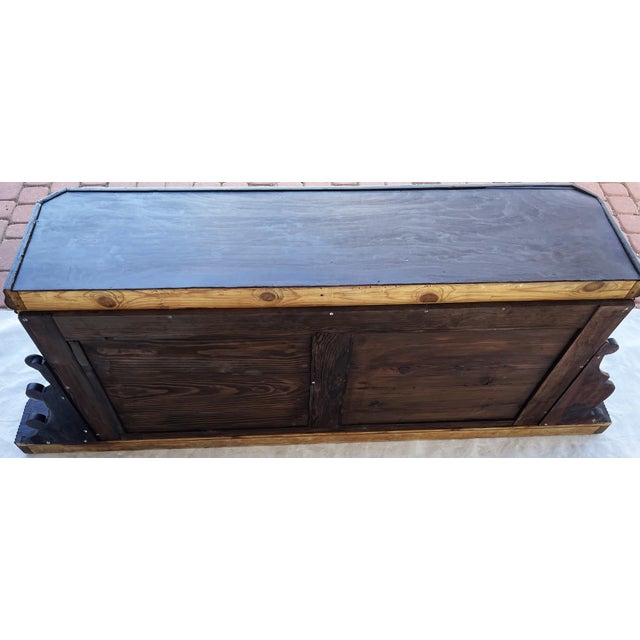 Antique Carved European Buffet from Befos, 1900 For Sale - Image 12 of 18
