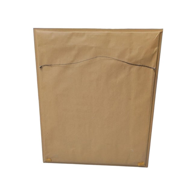 A wonderful vintage handmade framed needlepoint dragon. This is such a beautiful bright piece of art. The frame has a...