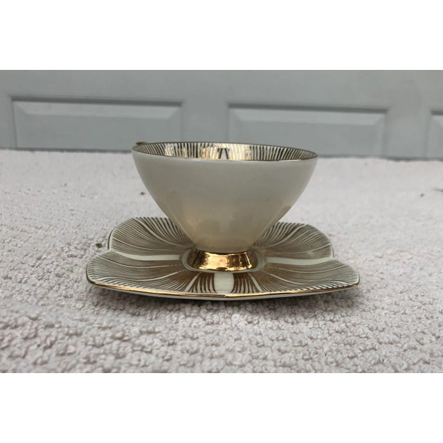 Pinkies up! These beautiful and delicate teacups and saucers would be wonderful for a fancy parent & child’s tea party....