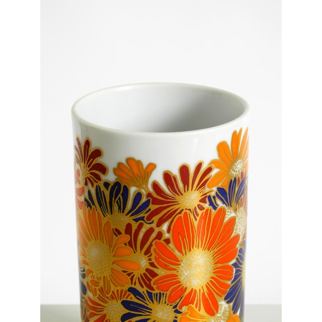 Vintage Porcelain Vase by Rosamonde Nairac for Rosenthal Studio-Linie, 1980s For Sale - Image 12 of 17