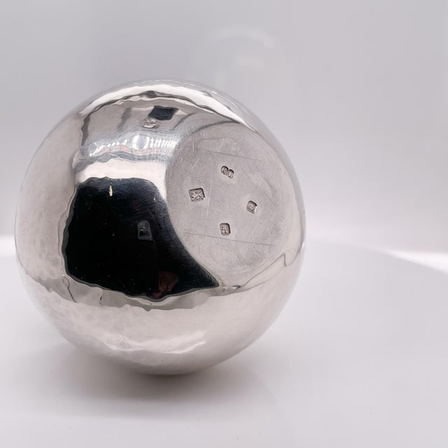 Diminuitive Kay Ivankovic Sterling Silver & Opal Gemstone Vase For Sale - Image 12 of 12