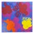 After Andy Warhol, Big Purple Flowers, 1980s, Limited Edition Lithograph For Sale