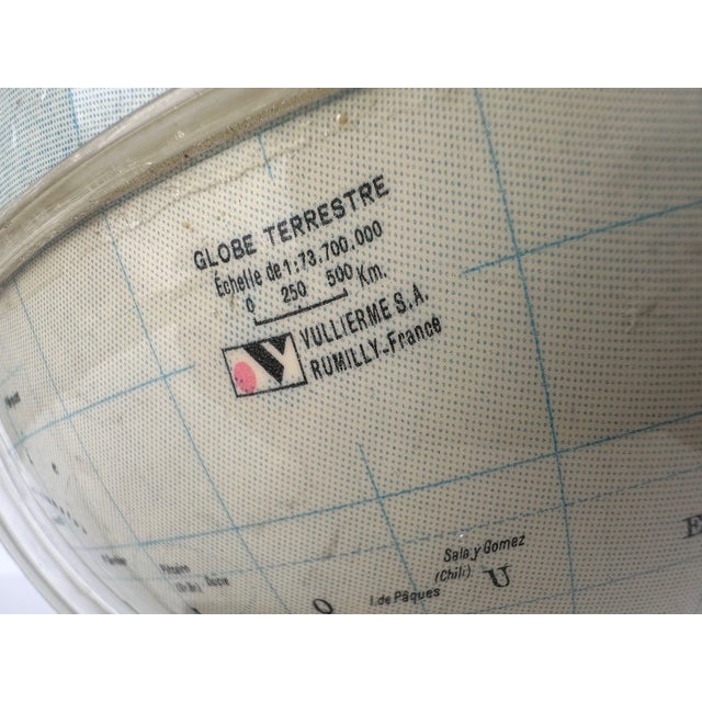 Vintage Globe Lamp from Globe Terrestre, 1970s For Sale - Image 6 of 13