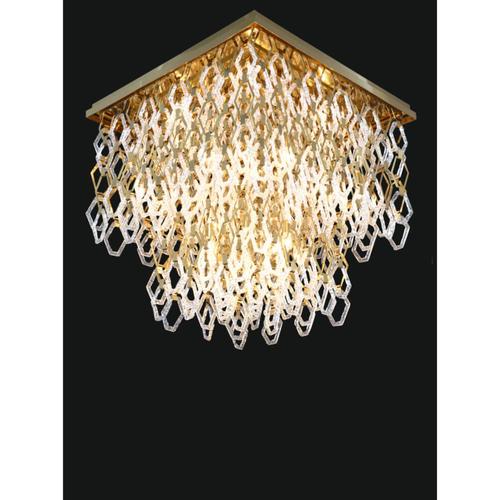 Collection Medea Table Lamp in Metal and Crystal by Jago For Sale - Image 6 of 10
