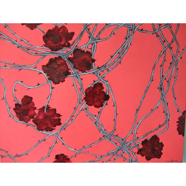 Early 21st Century Susan Bleakley Rose Entanglement 2015 For Sale - Image 5 of 5