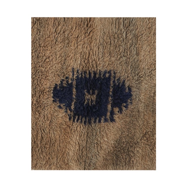 1960s Turkish Tulu Rug 3'8" X 5'6" For Sale - Image 4 of 13