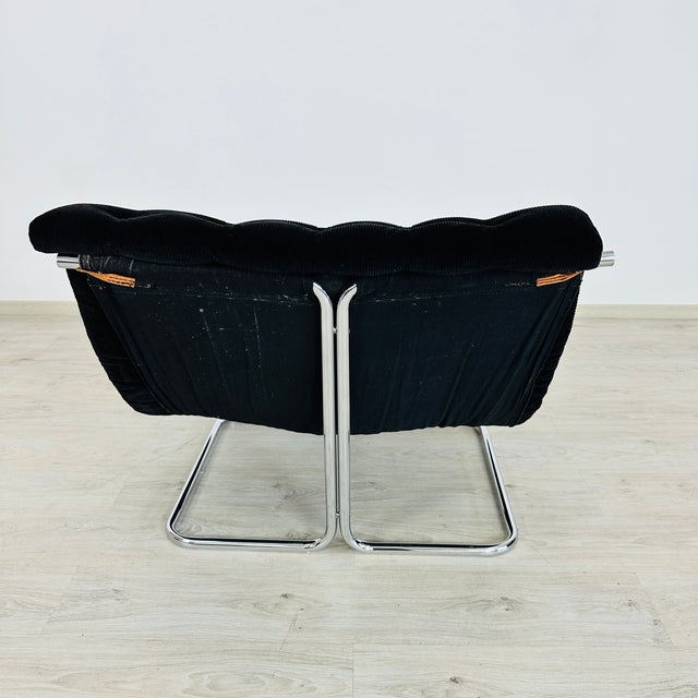 Metal Lounge Chair by Ruud Ekstrand & Christer Norman, 1970s For Sale - Image 7 of 9