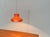 Mid-Century Modern German Space Age Orange Pendant Lamp, 1960s, in Very Good conditions. Designed 1960 to 1969 Up to 250V...