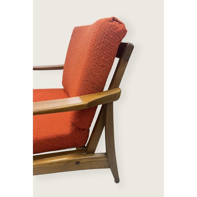 Vintage Lounge Chair in Wood, 1960s For Sale - Image 10 of 16