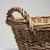 Rustic Mid 20th Century France Tan Wicker Basket For Sale - Image 3 of 15