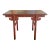 Chinese Red Lacquer Side Table, Drinks Table, 19th C. For Sale