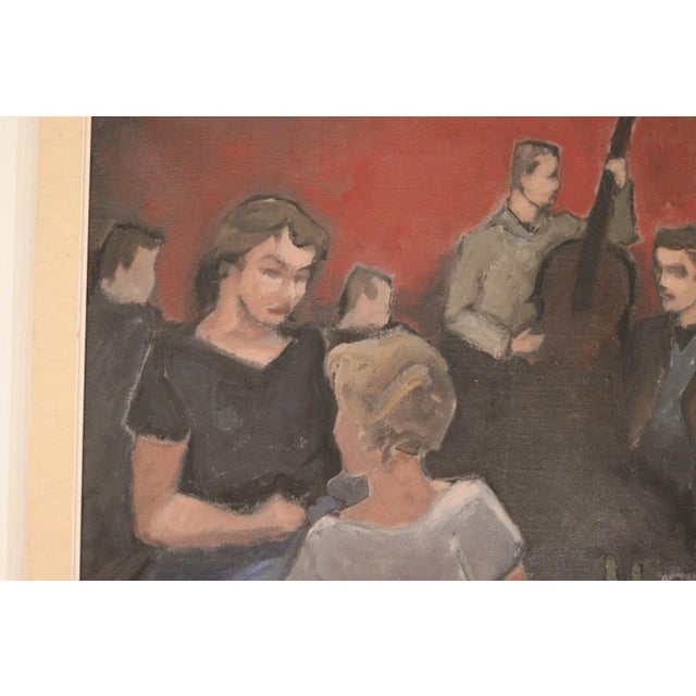 Otto Olsen, Untitled, 1958, Oil on Canvas For Sale - Image 9 of 11