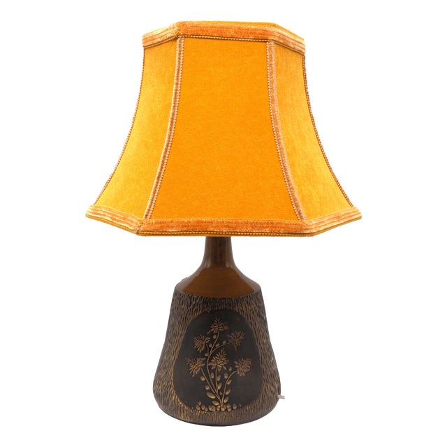 Swedish Ceramic Lamp by Jan Axel Jönson for Röinge Keramik, 1970s For Sale