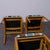Vintage Wooden and Fabric Chairs, 1970s, Set of 4 For Sale - Image 15 of 17