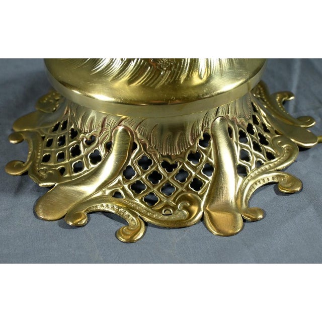 Vintage Brass Lamp, 1920 For Sale - Image 13 of 18