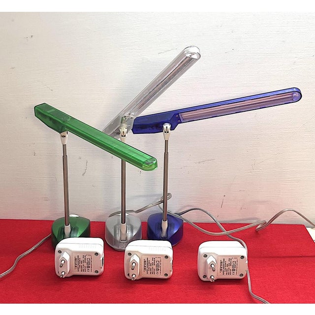 Microlight Lamp by Ernesto Gismondi for Artemide, 1990, Set of 3 For Sale - Image 5 of 18