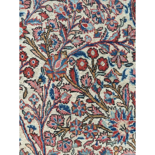 Floral Kashan Rug, 1920s For Sale - Image 9 of 18